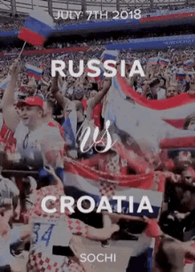 Russia Croatia GIF - Russia Croatia World Cup GIFs