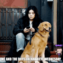 Me And The Boys On Hawkeye Wednesday Kate Bishop GIF - Me And The Boys On Hawkeye Wednesday Me And The Boys Hawkeye GIFs