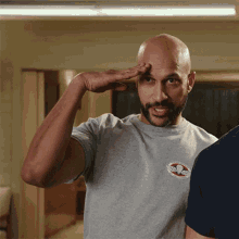 Salute About This High GIF - Salute About This High Funny Face GIFs