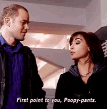 Warehouse13 First Point To You GIF - Warehouse13 First Point To You Poopy Pants GIFs