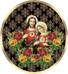 love it rosary flowers jesus