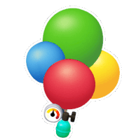 Balloons Uno Sticker - Balloons Uno Mattel163games Stickers
