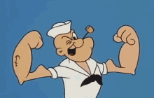 Popeye Powerful GIF - Popeye Powerful Mighty GIFs