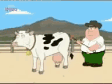 oh yes family guy dairy cow masochist