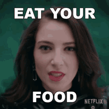 Eat Your Food Tiff GIF - Eat Your Food Tiff Bonding GIFs