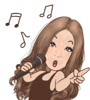 Song Singing Sticker - Song Singing Mic Stickers