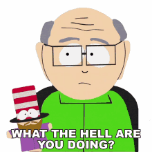 what the hell are you doing mr garrison south park season5ep11 s5e11