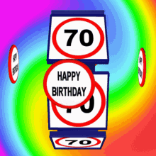 70th Birthday Happy70th Birthday GIF - 70th Birthday Happy70th Birthday 70years Old Today GIFs
