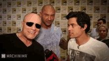 comic con dave bautista michael rooker interview point