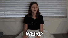 Weird Strange GIF - Weird Strange Bethany Grieve GIFs