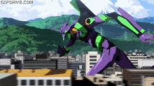 Neon Genesis Evangelion Anime GIF - Neon Genesis Evangelion Anime Running GIFs
