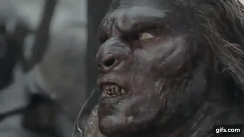 Man Flesh Orc GIF - Man Flesh Orc LOTR - Discover & Share GIFs
