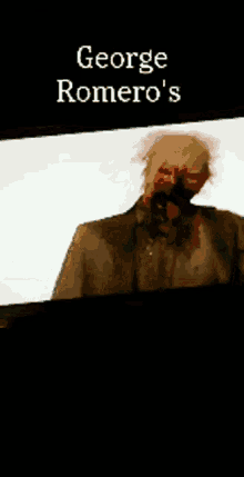 Zombie George Romero GIF - Zombie George Romero Day Of The Dead GIFs