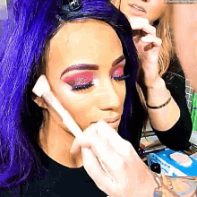 Sasha Banks Mercedes Kv GIF - Sasha Banks Mercedes Kv Makeup GIFs