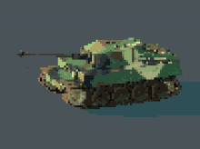 Small Tank Pixelated GIF - Small Tank Pixelated Minecraft GIFs