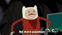 Pjs GIF - Finn Adventure Time No More Pajamas GIFs