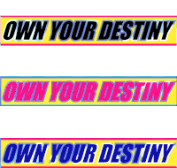 Own Your Destiny Sticker - Own Your Destiny Destiny Stickers