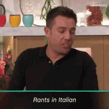 Rant Italian Rant GIF - Rant Italian Rant Italian GIFs