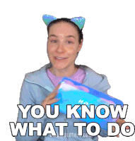 You Know What To Do Cristine Raquel Rotenberg Sticker - You Know What To Do Cristine Raquel Rotenberg Simply Nailogical Stickers