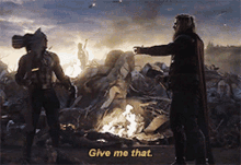 Give Me That Captain America GIF - Give Me That Captain America Thor GIFs