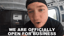 We Are Officially Open For Business Papa Jake GIF - We Are Officially Open For Business Papa Jake Ready For Customers GIFs