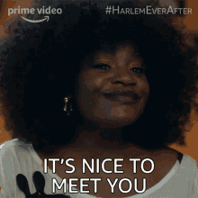Its Nice To Meet You Angie GIF - Its Nice To Meet You Angie Harlem GIFs
