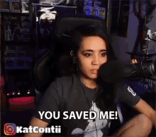 You Saved Me Katherine Contii GIF - You Saved Me Katherine Contii Katcontii GIFs