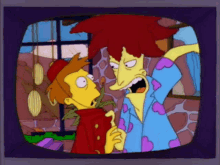 The Simpsons Sideshow Bob GIF - The Simpsons Sideshow Bob Slapped Stupid GIFs