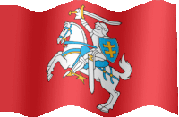 Vytis Lithuania State Flag Sticker - Vytis Lithuania State Flag Lithuania Stickers