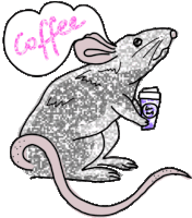 Rat Nbrchristy Sticker - Rat Nbrchristy Coffee Stickers