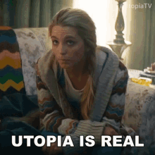 Utopia Is Real Jessica Rothe GIF - Utopia Is Real Jessica Rothe Samantha GIFs