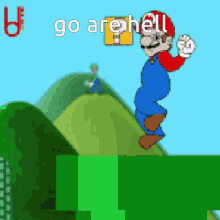 Go Are Hell Mario GIF - Go Are Hell Mario Luigi GIFs