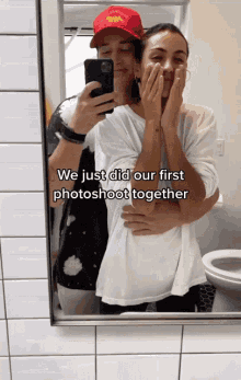 We Did Our First Photoshoot Together Jt Barnett GIF - We Did Our First Photoshoot Together Jt Barnett Sami Clarke GIFs