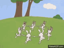 snoopy bunny dance