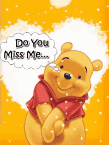 Winnie The Pooh Do You Miss Me GIF - Winnie The Pooh Do You Miss Me Miss Me GIFs