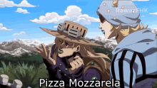 Pizza Mozzarela Jojos Bizarre Adventure GIF - Pizza Mozzarela Jojos Bizarre Adventure Pizza GIFs