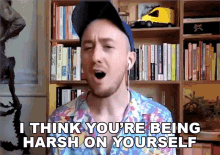 I Think Youre Being Harsh On Yourself Woody GIF - I Think Youre Being Harsh On Yourself Woody Popbuzz GIFs