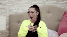 Shocked Jenni Farley GIF - Shocked Jenni Farley Jwoww GIFs