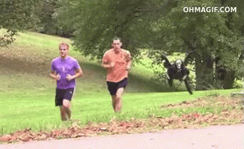 Running Prank Gif Pranks Discover Share Gifs
