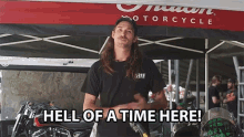 Hell Of A Time Here Great Time GIF - Hell Of A Time Here Great Time Good Time GIFs