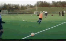 foot ball tackle defence flip