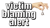 Victimblaming Alert Victim Blaming Sticker - Victimblaming Alert Alert Victim Blaming Stickers