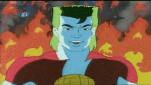 captain planet planet captain planet and the planeteers flames