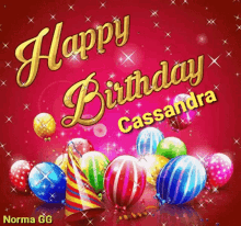 Happy Birthday Cassandra GIF - Happy Birthday Cassandra Sparkle GIFs