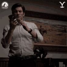 Angry Jamie Dutton GIF - Angry Jamie Dutton Wes Bentley GIFs