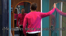 Hugo Castejon Mirror GIF - Hugo Castejon Mirror Talking GIFs
