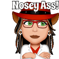Being Nosey Nosey Ass Sticker - Being Nosey Nosey Ass None Of My Business Stickers