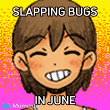 Slapping Bugs In June GIF - Slapping Bugs In June GIFs