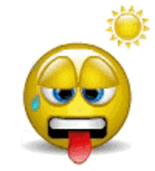 Emoji Weather GIF - Emoji Weather Hot GIFs