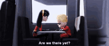 Are We There Yet GIF - Are We There Yet Incredibles GIFs